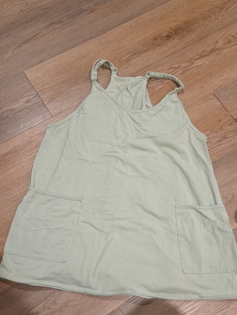 Simply Southern Light Sage Green Sleep Tank with Pockets